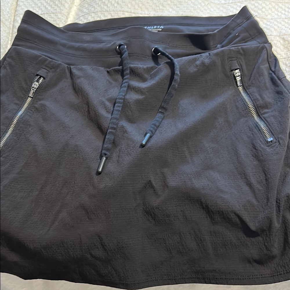 Athleta Gray Mini Athletic Skirt